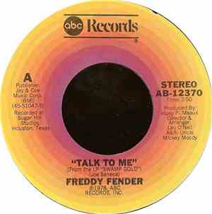 Freddy Fender  - Talk To Me