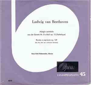 Hans-Erich Riebensahm - Ludwig Van Beethoven