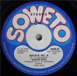 Soweto Boys - Batata No. 8 / Waterfall