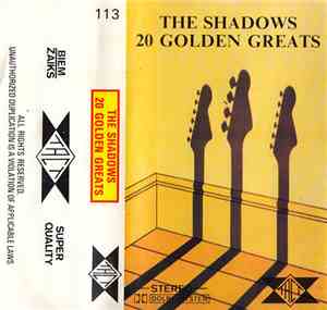 The Shadows - The Shadows 20 Golden Greats
