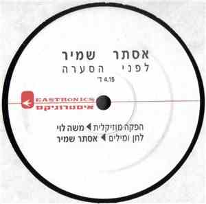 אסתר שמיר - לפני הסערה