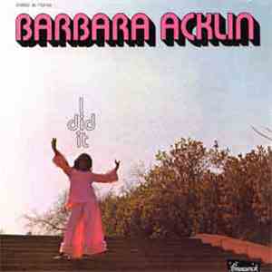 Barbara Acklin - I Did It