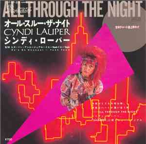 Cyndi Lauper = シンディ・ローパー - All Through The Night = オール・スルー・ザ・ナイト