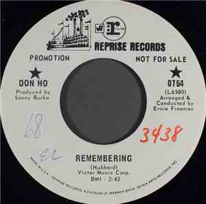 Don Ho - Remembering