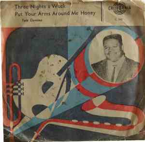 Fats Domino - Three Nights A Week / Put Your Arms Around Me Honey