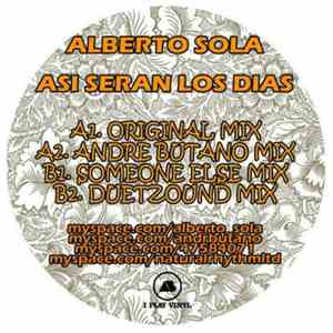 Alberto Sola - Asi Seran Los Dias