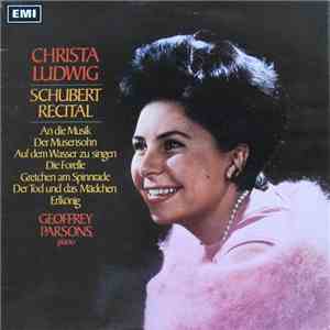 Christa Ludwig, Geoffrey Parsons  - A Schubert Recital