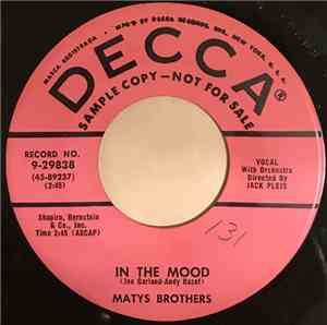 Matys Brothers - In The Mood
