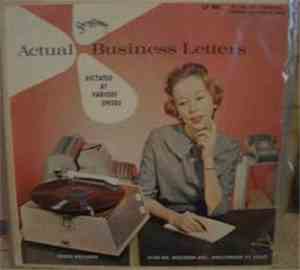 Unknown Artist - Stenodisc - Actual Business Letters