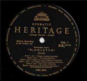 Verdi - Exerpts From Rigoletto