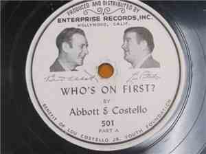 Abbott & Costello - Who's On First