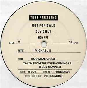 Cold Crush Brothers / Michael G - B Boy Sampler