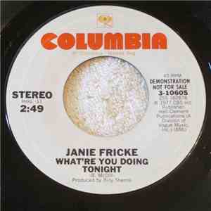 Janie Fricke - What're You Doing Tonight