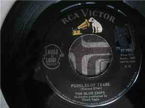 The Blue Chips  - The Contest / Puddles Of Tears