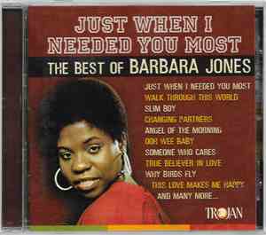 Barbara Jones - Just When I Needed You Most: The Best Of
