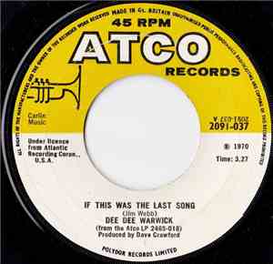Dee Dee Warwick - If This Was The Last Song