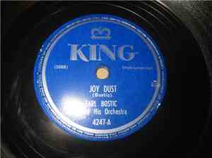 Earl Bostic And His Orchestra - Joy Dust / Slightly Groovy
