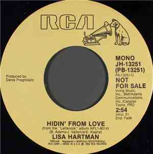 Lisa Hartman - Hidin' From Love