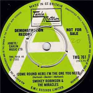 Smokey Robinson & The Miracles - (Come Round Here) I'm The One You Need