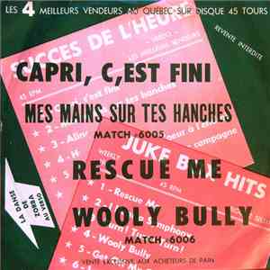 Unknown Artist - Capri, C'est Fini / Mes Mains Sur Tes Hanches