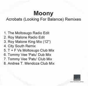 Moony - Acrobats (Looking For Balance) (Remixes)