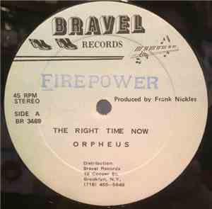 Orpheus  - The Right Time Now