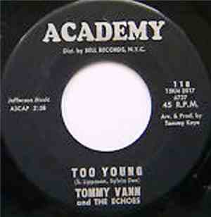Tommy Vann And The Echoes - Too Young