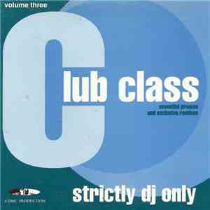 Various - Club Class Volume 3