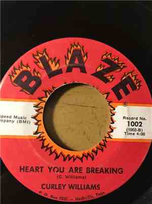 Curly Williams - High Heels And Red Dress / Heart You Are Breaking