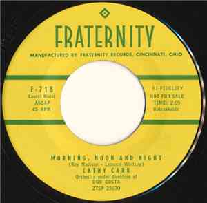 Cathy Carr - Morning, Noon And Night / Towards Evenin'