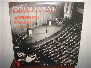 Edith Piaf - Au Carnegie Hall Le 13 Janvier 1957