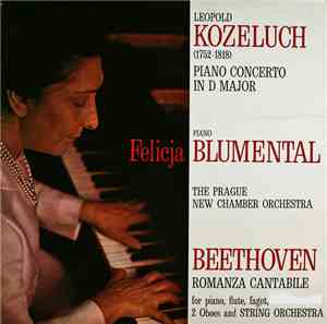 Leopold Kozeluch, Beethoven, Felicja Blumental - Leopold Kozeluch Piano Con ...