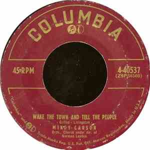 Mindy Carson - Wake The Town And Tell The People