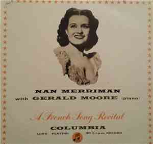 Nan Merriman, Gerald Moore - A french song recital