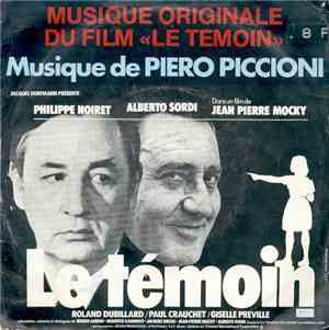 Piero Piccioni - Le Témoin (Musique Originale Du Film)