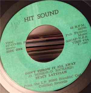Stacy Lattisaw - Don't Throw It All Away / Memories