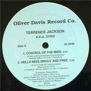 Terrence Jackson  A.K.A. Syris - Control Of The Mind