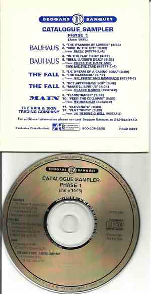 Various - Catalogue Sampler Phase 1 (June 1995)