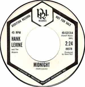 Hank Levine And The Blazers - Midnight / Banjo Rock