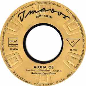 Orchester Ferny Osten - Aloha Oe