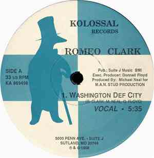 Romeo Clark - Washington Def City