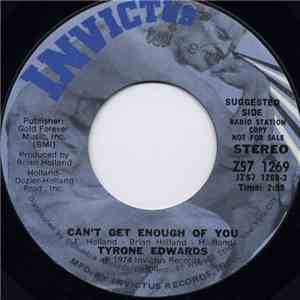 Tyrone Edwards - Can't Get Enough Of You