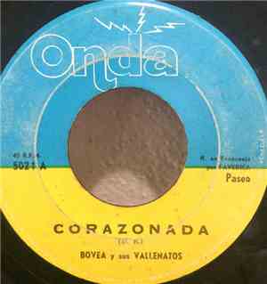 Bovea Y Sus Vallenatos - Corazonada - Brisas Del Pamplonita