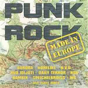 Various - Punk Rock Made In Europe