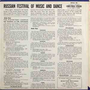 Various - Russian Festival Of Music & Dance