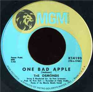 The Osmonds - One Bad Apple / He Ain't Heavy ...He's My Brother