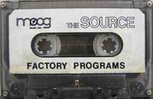 No Artist - Moog Music Inc. - Source  (Factory Programs)