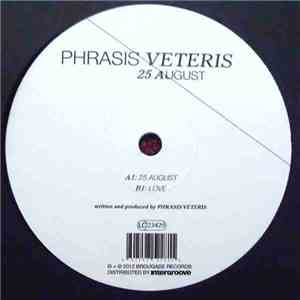 Phrasis Veteris - 25 August