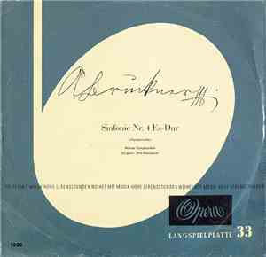 Anton Bruckner, Wiener Symphoniker Dirigent: Otto Klemperer - Sinfonie Nr.  ...