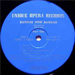 Cornelius - Barbier Von Bagdad (Excerpts)